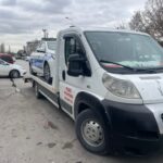 Etimesguttan sanayiye çektiğimiz polis aracı