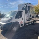 Tır kafasını tamire götürmek için nakliyesini yapıyoruz