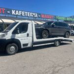 Bolu da dinlenme tesisinde kalan mercedes suv araç